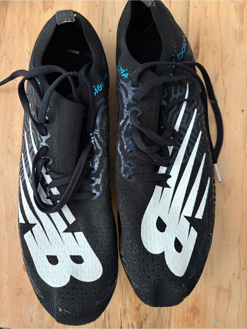 New Balance Men's Black Performance Track Shoes